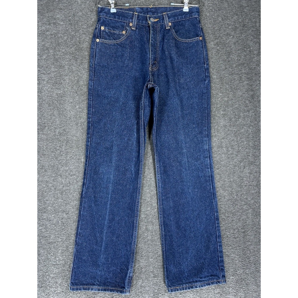 Vintage Levis 517 Jeans 30x30 (fits 29x29) Dark Wash Bootcut Y2K Western Cowboy